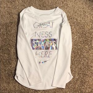 Girls Nike Dri-Fit Tee